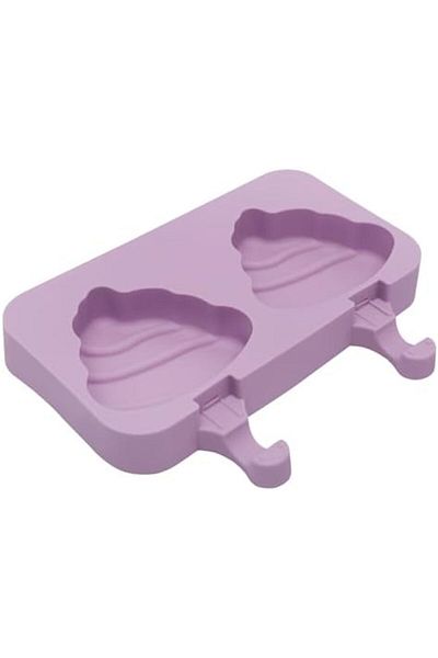 mastergold Purple Ice Cube Mold Easy Release Tray Durable Plastic Ideal for Home, Kitchen or Party Use