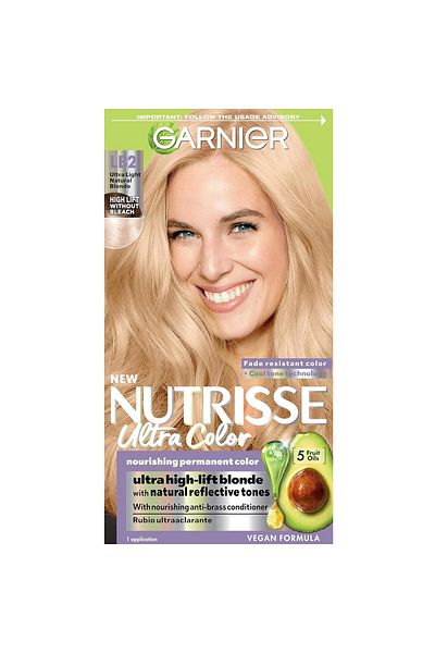 Garnier Color Nutrisse Ultra Color Nourishing Creme, LB2- Ultra Light Natural Blonde-1 Count