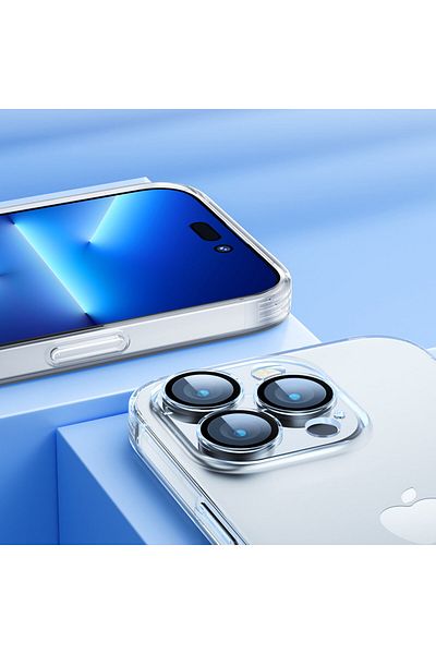 Joyroom Case etui iPhone 14 Plus obudowa pokrowiec z osłoną na aparat przezroczysty 14Q