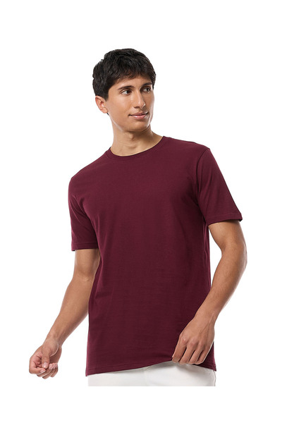 R&B Plum MCB-CREW NECK TEES -S-XXXL