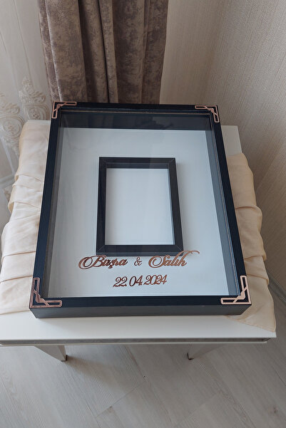 Verda Çerçeve 40x50 Cm Beyaz Gül Anı Çerçevesi! Fotoğraf Çerçevesi! Gül Anı Ç...