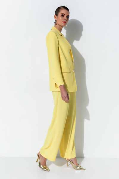 Miss Lilium Düğme Detaylı Ceket Pantolon Takımı