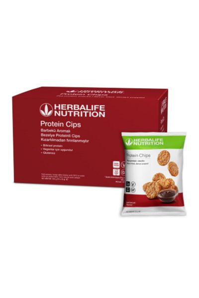Herbalife Bbq Flavored Protein Chips (10 Pcs) |   Gluten Free & Baked |   High Protein