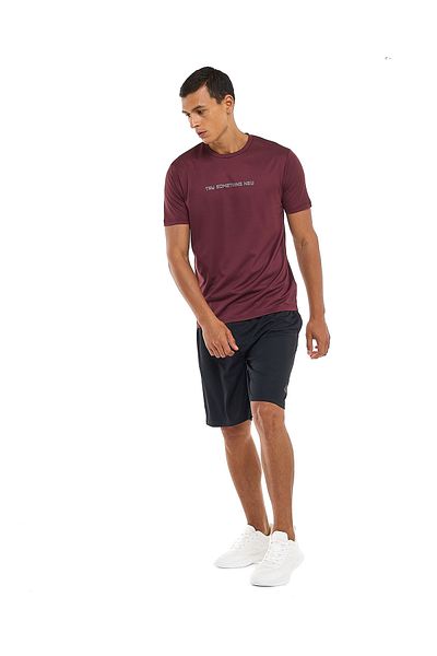 R&B Burgundy MAW-GRAPHIC TEE-S-XXL