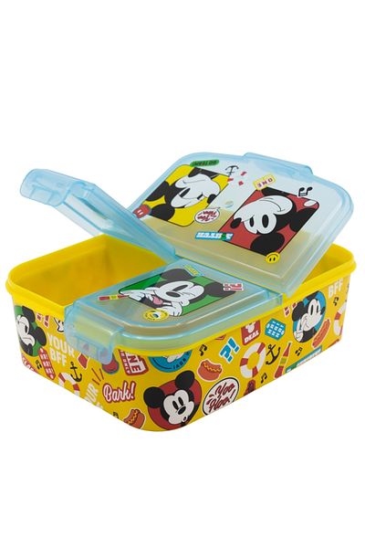 Mickey Mouse Cutie sandwich, multicompartimente, 6.7х16.5х19.5 cm, Galben, Mickey Mouse