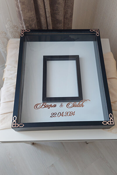 Verda Çerçeve 40x50 Cm Beyaz Gül Anı Çerçevesi! Fotoğraf Çerçevesi! Gül Anı Ç...