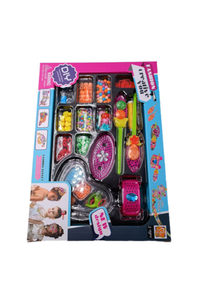 dalimag Set de Facut Bijuterii din Margele Pentru Fetite, Model 2, Diferite A...