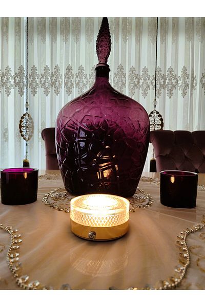 Madame Coco Claire Touch Lampshade Yellow Color 10 X 5 cm