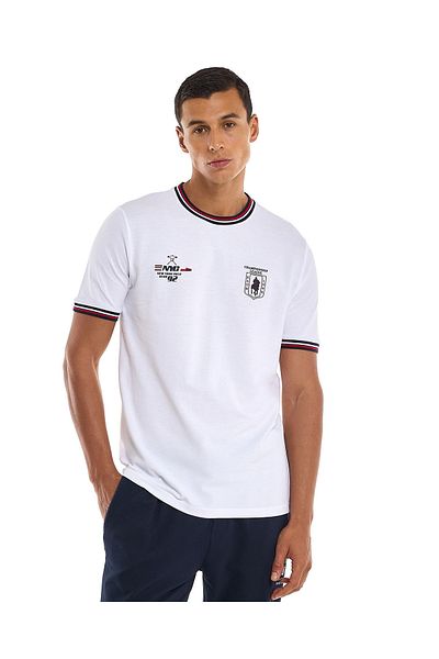 R&B White MCF- TEE-S-XXL