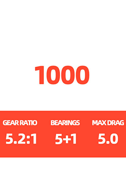 Choice4 بكرة صيد دايوا ريفروس CS LT 1000 24، بكرة صيد دوارة، بكرة صيد بالطعوم...