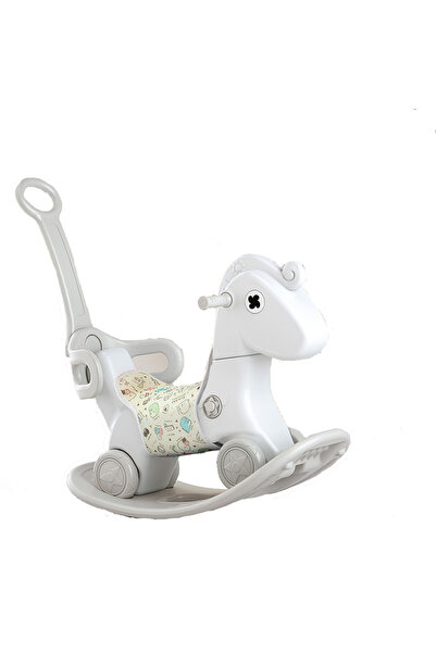 Nichiduta Garden Balansoar pentru copii Nichiduta Garden Rocking Horse White ...