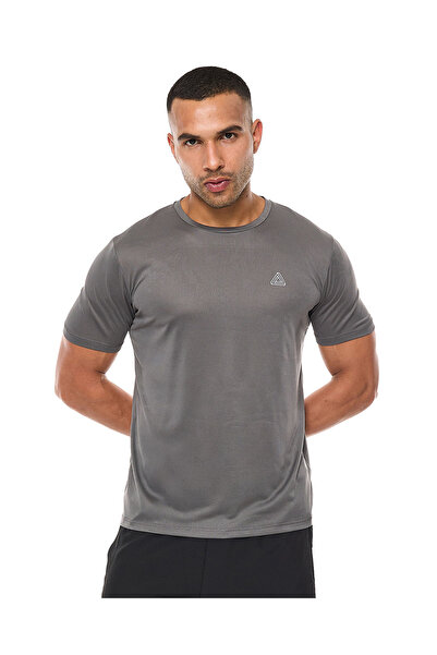 R&B تي شيرت رمادي مقاس S-XXL