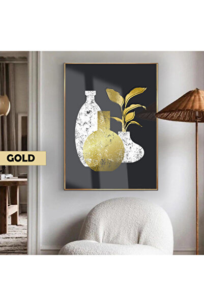 Harikabirev HARİKABİREV | 02 BOHEM NEGRU AUR MOTIV BOTANIC | TABLA DE STICLA TEMPLATA CU CADRU, SIMPLE, VERTICALA