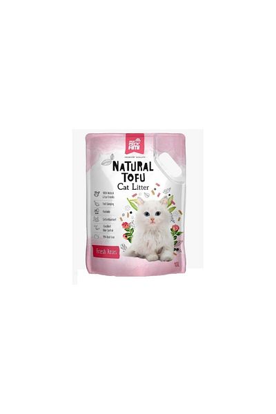 MON PETIT AMI Tofu cat litter, rose scent, Mon Petit Ami 10 L