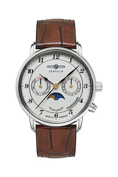 Zeppelin Friedrichshafen Moonphase ladies watch