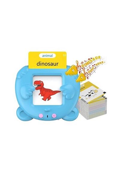 Tagera Educational Montessori Toy for Kids, Word Learning Machine with Flash Card Reader, 224 Words, 112 Ca