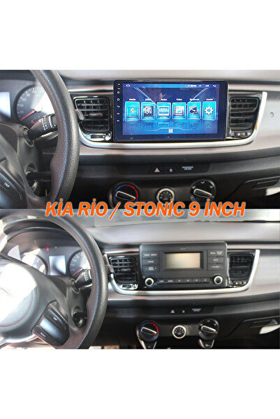 CarSmarT KİA RİO - STONİC NEW 2017/2022 9 İNÇ 4-32 PRO MODEL QLED EKRAN