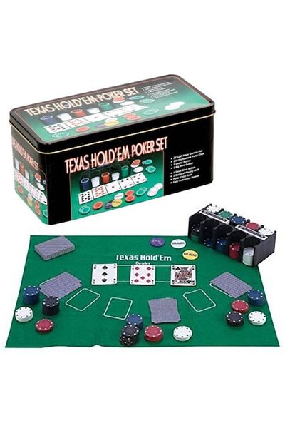 Almarox Set Poker Texas 200, jetoane și cărți