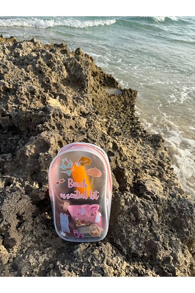 4nio Transparent Bikini Bag Beach Essential Kit Waterproof Pvc Bag