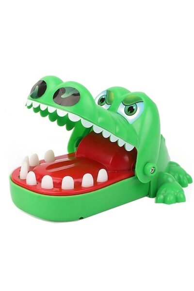 Retoo Joc de îndemânare pentru copii, Crocodil la dentist