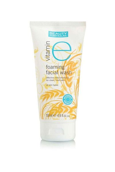 BEAUTY FORMULAS Facial Cleansing Foam with Vitamin E, Beauty Formulas, 150 ml