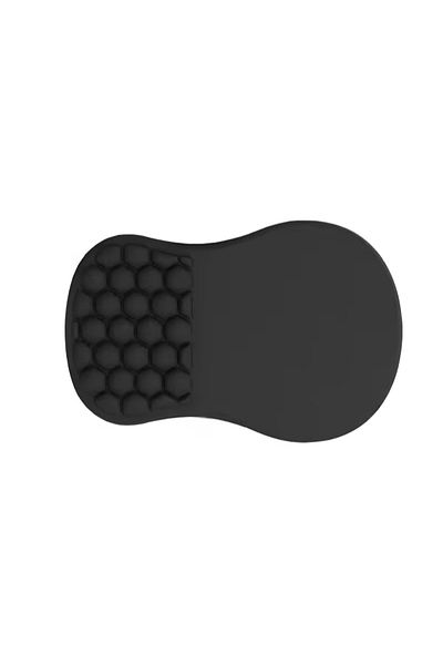 MOAWAVE Gaming mousepad with wrist support, anti-slip silicone, dimensions 300x200x25mm, black MOAWAVE™