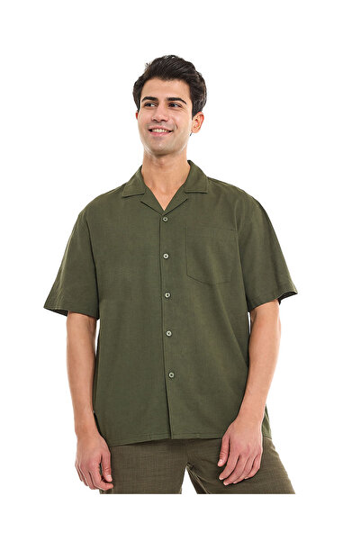 R&B قميص زيتوني MCF-SS-S-XXL