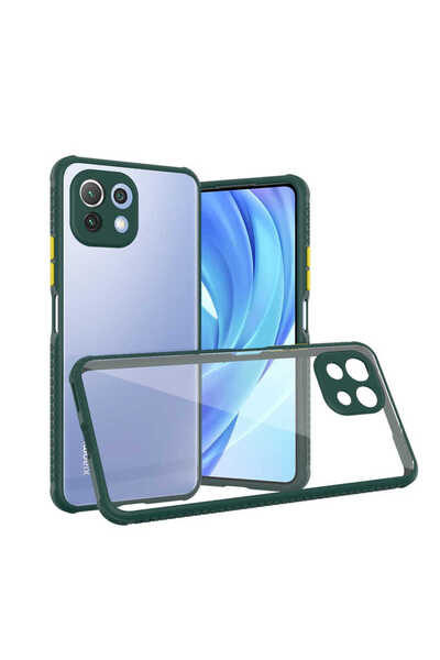 teknocep store powered by غطاء حماية لهاتف Mi 11 Lite TKNC Kaff - أخضر داكن