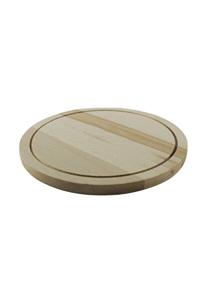 gogiva Tocător de bucătărie, rotund, din lemn, 30 cm