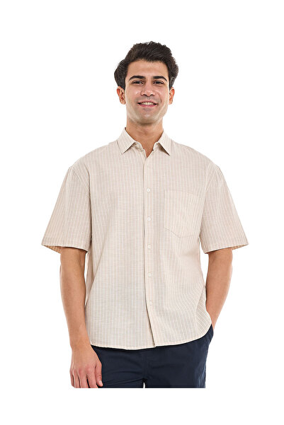 R&B قميص بيج MCF-SS-S-XXL