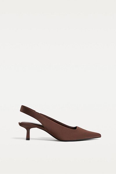 Stradivarius Kitten slingback shoes