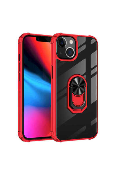 teknocep store powered by حافظة TKNC Mola متوافقة مع هاتف iPhone 13 Mini - أحمر