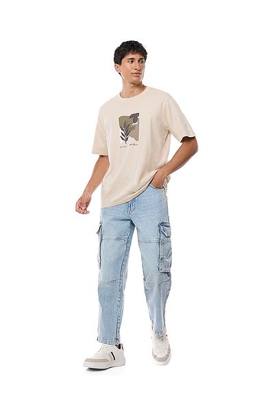 R&B Beige MCB- GRAPHIC TEES -S-XXXL