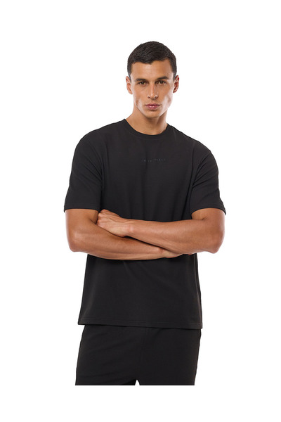 R&B تي شيرت أسود مقاس S-XXL