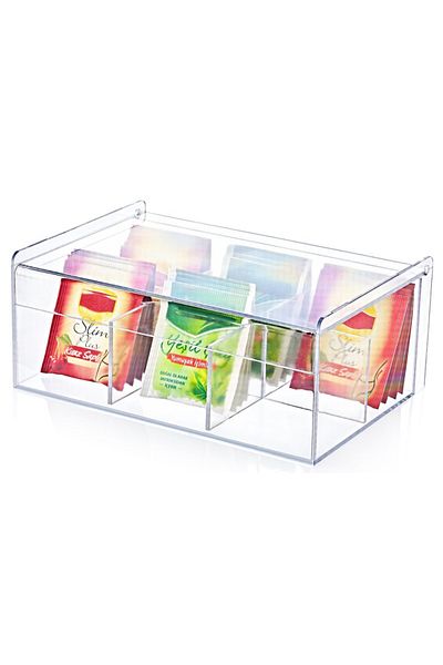 BOXup Multi-Purpose Box Stylish and Tidy Sachet Tea Storage Box