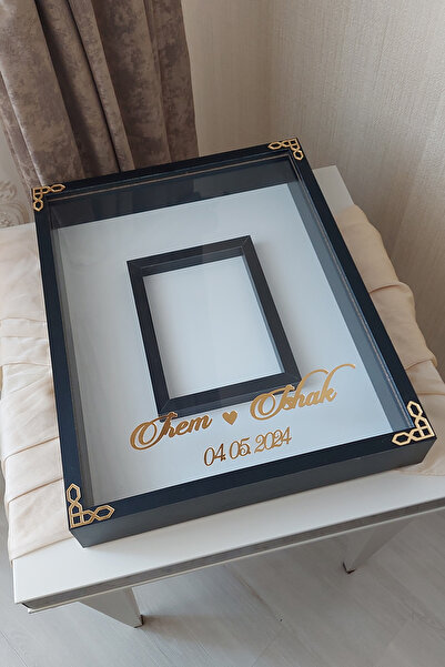 Verda Çerçeve 40x50 Cm Beyaz Gül Anı Çerçevesi! Fotoğraf Çerçevesi! Gül Anı Ç...
