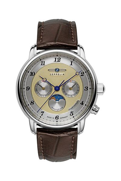 Zeppelin Friedrichshafen Moonphase Men's Watch