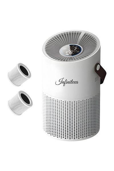 Infiniteea ™ Air Purifier, HEPA Filter, 360-degree Air Intake, 30sqm Coverage, 99.97% Filtration, 1