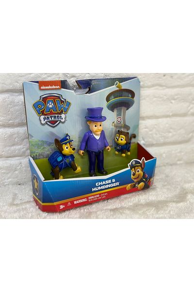 PAW PATROL Puppy Hero Figure Set Chase and Humdingers