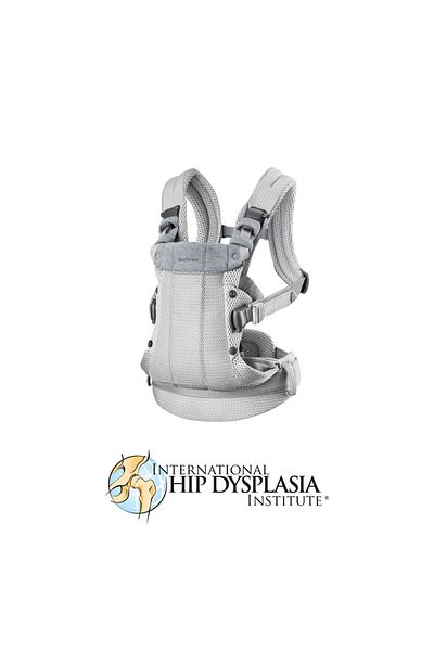 BabyBjörn BabyBjorn Anatomical Baby Carrier with Carrying Positions, Harmony Collection, Silver, 3D Mesh