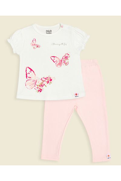 R&B TOP BOTTOM SET 0-24M