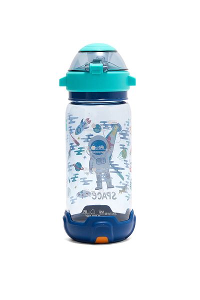 R&B Navy Blue Boys Water Bottle