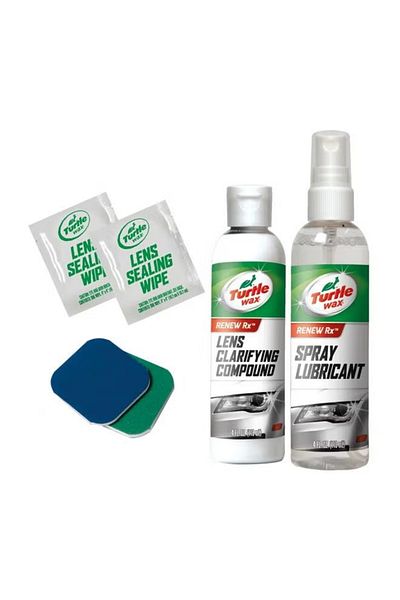 Turtle Wax 6-Piece Headlight Lens Cleaning Kit