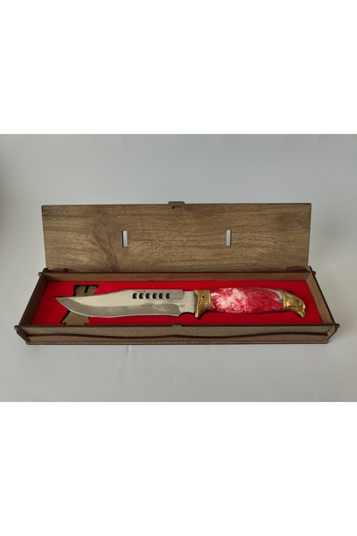 Krc Knife Koleksiyonluk Epoksi Kabze Özel Kutulu Bıçak
