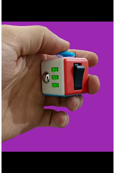 Fidget Focus Stress Cube - Fidget Cube Toy for Anxiety Stress Focusing Attention for Kids