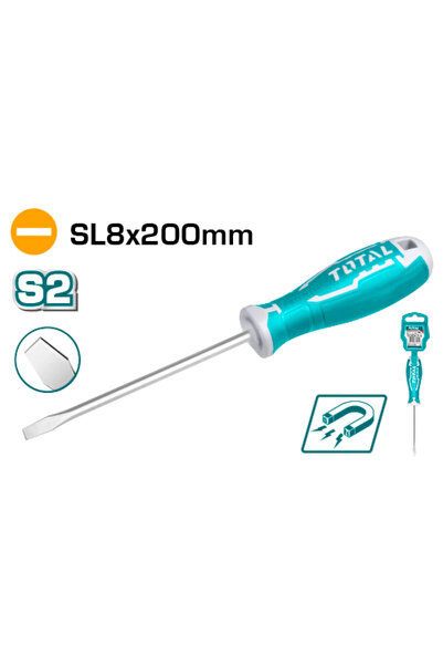 TOTAL مفك براغي مشقوق THT268200