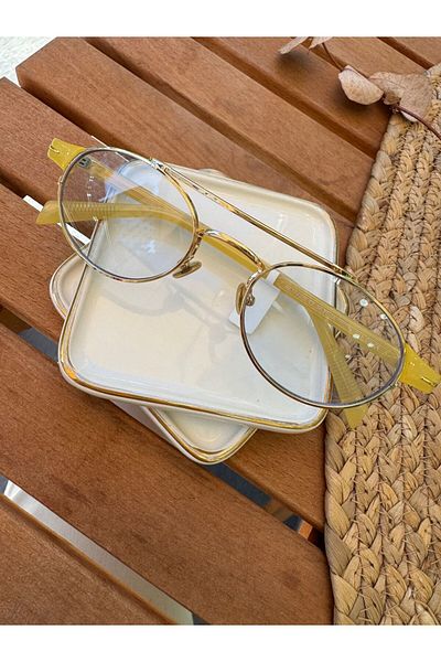 My Joyas Design Premium Cara Model Yellow Glasses