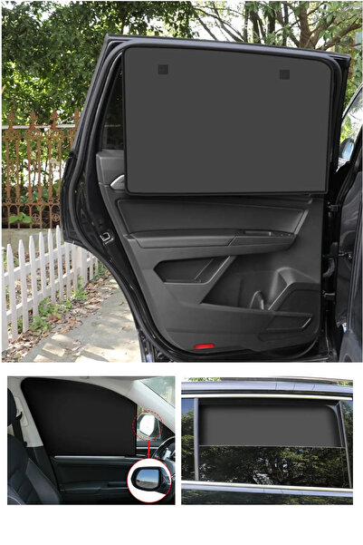 FırsatVar 4 قطع من ستائر الشمس الأوتوماتيكية القابلة للطي، ستارة الرضاعة الطب...