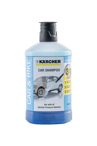 Karcher Car & Bike Shampoo - 3-in-1 Formula for Pressure Washers
