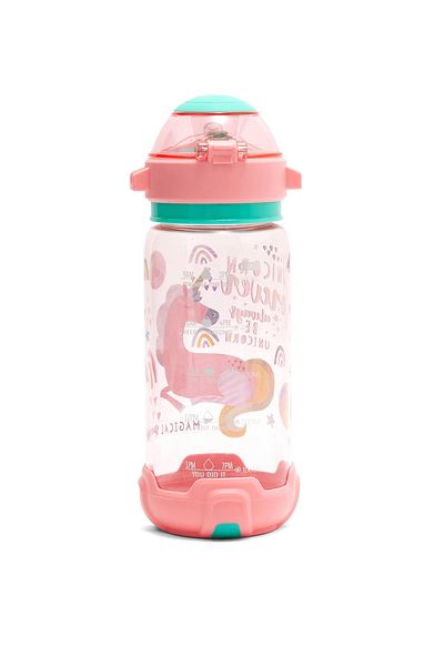 R&B Pink Girls Water Bottle